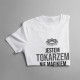 Jestem tokarzem, nie magikiem - męska koszulka z nadrukiem
