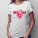Super dziewczyna - damska koszulka z nadrukiem