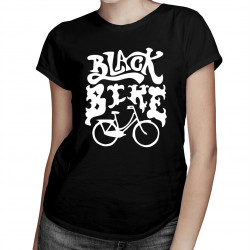 Black Bike - damska koszulka z nadrukiem