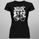 Black Bike - damska koszulka z nadrukiem