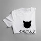 Smelly cat - damska koszulka z nadrukiem