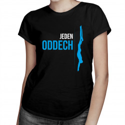Jeden oddech - freediving - damska lub męska koszulka z nadrukiem