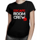 Escape room crew - damska koszulka z nadrukiem
