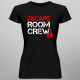 Escape room crew - damska koszulka z nadrukiem
