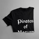 Pirates of mazury - damska koszulka z nadrukiem