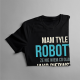 Mam tyle roboty - damska koszulka z nadrukiem