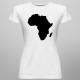 Africa - damska koszulka z nadrukiem