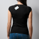 Once you go black, you never go back - damska koszulka z nadrukiem