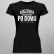 Koszulka do chodzenia po domu - męska lub damska koszulka z nadrukiem