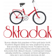 Składak - męska koszulka z nadrukiem