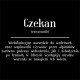 Czekan - męska koszulka z nadrukiem