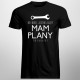 Nie mogę, jestem zajęty - mam plany (w garażu) - męska koszulka z nadrukiem