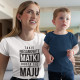 Takie niesamowite matki rodzą się w maju - damska koszulka z nadrukiem
