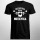 Nie dotykaj mojego motocykla - męska koszulka z nadrukiem