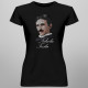 Nikola Tesla - damska koszulka z nadrukiem