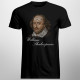 William Shakespeare - męska koszulka z nadrukiem