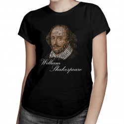 William Shakespeare - damska koszulka z nadrukiem