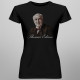 Thomas Edison - damska koszulka z nadrukiem