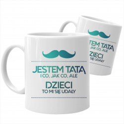 Kubek z nadrukiem - różne wzory - dzień ojca