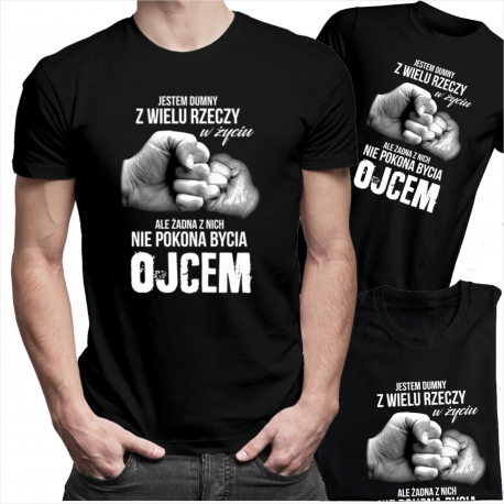 Koszulki z nadrukiem - różne wzory - dzień ojca