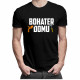 Bohater domu v2 - męska koszulka z nadrukiem