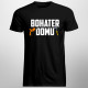 Bohater domu v2 - męska koszulka z nadrukiem