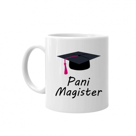 Pani magister - kubek z nadrukiem