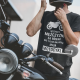 Wszyscy mężczyźni są równi - motocykl - męska koszulka z nadrukiem