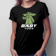 Baby Yoda - damska koszulka z nadrukiem