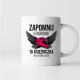 Zapomnij o koronie - ta księżniczka ma na sobie kask - kubek z nadrukiem