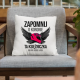 Zapomnij o koronie - ta księżniczka ma na sobie kask - poduszka z nadrukiem