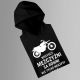Wszyscy mężczyźni są równi - motocykl - męska bluza z nadrukiem