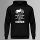 Wszyscy mężczyźni są równi - motocykl - męska bluza z nadrukiem