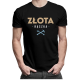 Złota rączka - męska koszulka z nadrukiem