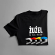 Żużel to nie hobby (wersja 2) - męska koszulka z nadrukiem