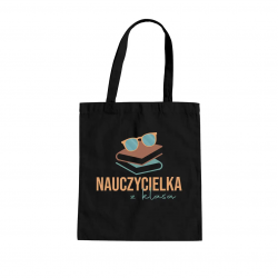 Nauczycielka z klasą - torba z nadrukiem