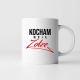 Kocham moją zołzę - kubek z nadrukiem