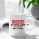 Zajęty przez atrakcyjną nauczycielkę - kubek z nadrukiem