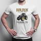 Rolnik to nie wybór, trzeba to mieć we krwi - męska koszulka z nadrukiem