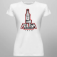 Polish Drinking Team - damska koszulka z nadrukiem