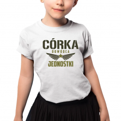 Córka Dowódca Jednostki - koszulka dziecięca z nadrukiem