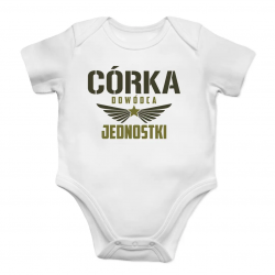 Córka Dowódca Jednostki - body dziecięce z nadrukiem