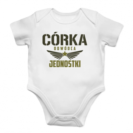 Córka Dowódca Jednostki - body dziecięce z nadrukiem