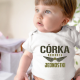 Córka Dowódca Jednostki - body dziecięce z nadrukiem