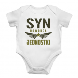 Syn Dowódca Jednostki - body dziecięce z nadrukiem