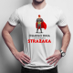 Ósmego dnia stworzono strażaka - męska koszulka z nadrukiem