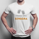 Ósmego dnia stworzono szwagra - męska koszulka z nadrukiem