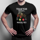 Traktor dzwoni, muszę iść - męska koszulka z nadrukiem