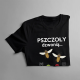 Pszczoły dzwonią, muszę iść - męska koszulka z nadrukiem