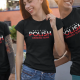 Official polish drinking team - męska koszulka z nadrukiem